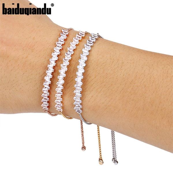 link, chain sparkling rectangle cubic zirconia cz crystal adjustable bracelets for women bridesmaid wedding party, Black
link, chain sparkling rectangle cubic zirconia cz crystal adjustable bracelets for women bridesmaid wedding party, Black