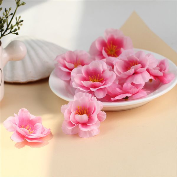200pcs 4.5cm artificial fabric plum blossom peach blossom sakura flower heads diy accessories
200pcs 4.5cm artificial fabric plum blossom peach blossom sakura flower heads diy accessories