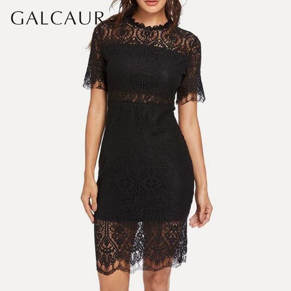 galcaur hollow out lace dresses female o neck short sleeve high waist bodycon party dress for women 2019 summer fashion, Black;gray
galcaur hollow out lace dresses female o neck short sleeve high waist bodycon party dress for women 2019 summer fashion, Black;gray