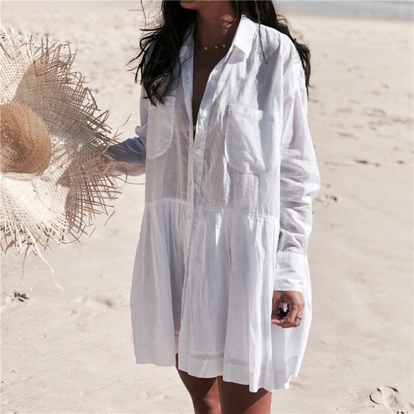 cotton long sleeve beach dress saida de praia kaftan summer beach cover up pareos de playa mujer swimsuit bikini cover ups, Blue;gray
cotton long sleeve beach dress saida de praia kaftan summer beach cover up pareos de playa mujer swimsuit bikini cover ups, Blue;gray