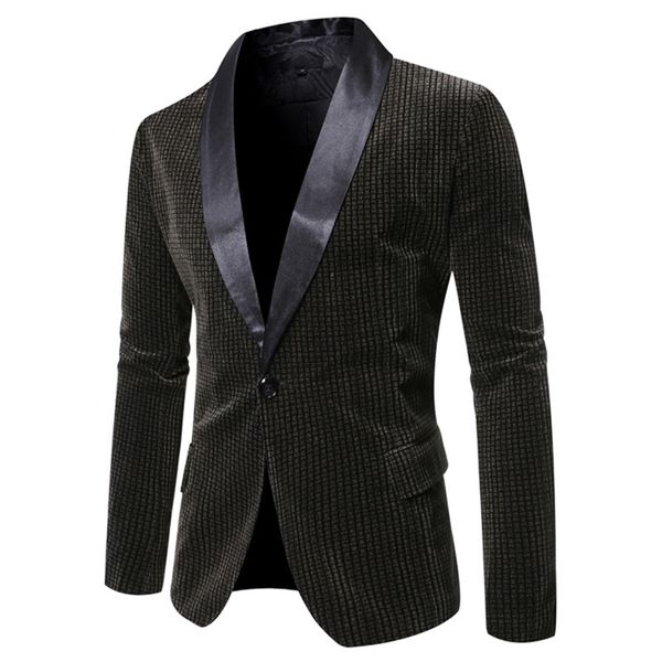 new men retro corduroy business casual simple solid dress blazer jacket homme fashion slim man suit coat outwear, White;black
new men retro corduroy business casual simple solid dress blazer jacket homme fashion slim man suit coat outwear, White;black