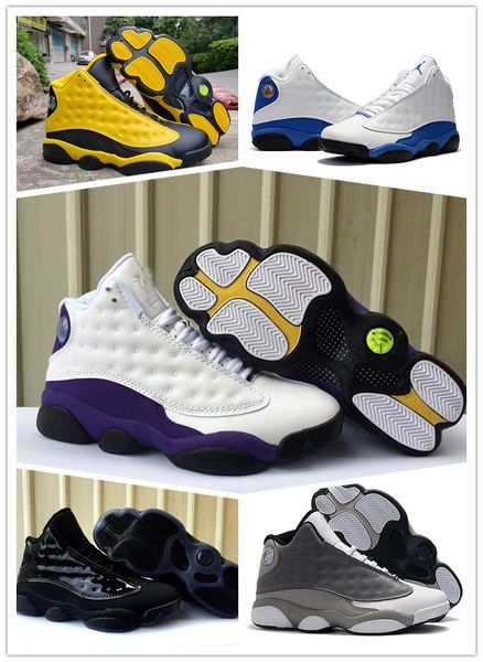 2019 13 13s lakers yellow men basketball shoes cap and gown atmosphere grey black infrared phantom hyper chicago black cat size 7-13
2019 13 13s lakers yellow men basketball shoes cap and gown atmosphere grey black infrared phantom hyper chicago black cat size 7-13