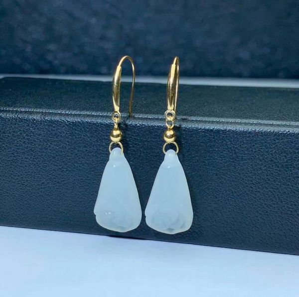 shilovem 18k yellow gold real natural white jasper drop earring fine jewelry women wedding gift new 9*17mm myme0917881hby, Golden;silver
shilovem 18k yellow gold real natural white jasper drop earring fine jewelry women wedding gift new 9*17mm myme0917881hby, Golden;silver