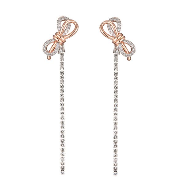 high-grade s925 silver 3a zircon long earrings swan brand crystal bow tassel earrings european womens fashion temperament jewelry, Golden
high-grade s925 silver 3a zircon long earrings swan brand crystal bow tassel earrings european womens fashion temperament jewelry, Golden