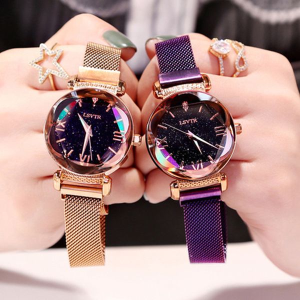 starry sky women watches magnetic mesh milan band watch women's new trend wristwatch zegarek damski, Slivery;brown
starry sky women watches magnetic mesh milan band watch women's new trend wristwatch zegarek damski, Slivery;brown