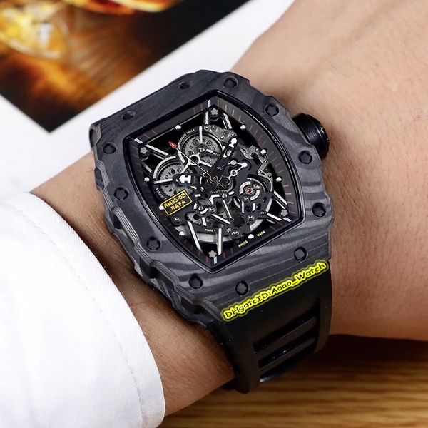 Edition rm 35 02 keleton dial carbon fiber ca e japan miyota automatic 35 02 men watch rubber trap port watche high quality
Edition rm 35 02 keleton dial carbon fiber ca e japan miyota automatic 35 02 men watch rubber trap port watche high quality