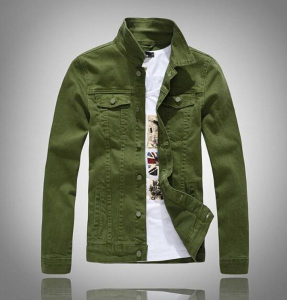 spring autumn new korean denim jacket trendy slim long sleeve denim jacket men's clothing green jeans, Black;brown
spring autumn new korean denim jacket trendy slim long sleeve denim jacket men's clothing green jeans, Black;brown