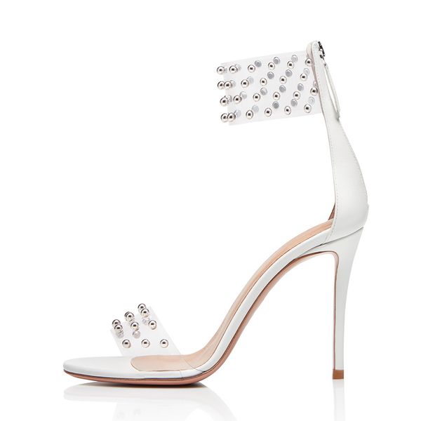 designer shoes 2019 new fashion shoes woman gladiator pvc sandals peep toes rivet stiletto high heels feminino melissa sandalia party shoes, Black
designer shoes 2019 new fashion shoes woman gladiator pvc sandals peep toes rivet stiletto high heels feminino melissa sandalia party shoes, Black