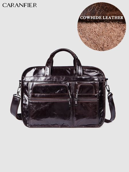caranfier mens briefcases business messenger shoulder bags genuine leather solid vintage handbags large capacity lapbags
caranfier mens briefcases business messenger shoulder bags genuine leather solid vintage handbags large capacity lapbags