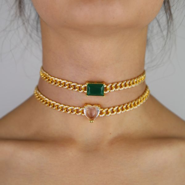 gold filled trendy wide curb cuban geometry link chain choker necklaces for women girl heart baguette cz charm fashion jewelry, Golden;silver
gold filled trendy wide curb cuban geometry link chain choker necklaces for women girl heart baguette cz charm fashion jewelry, Golden;silver