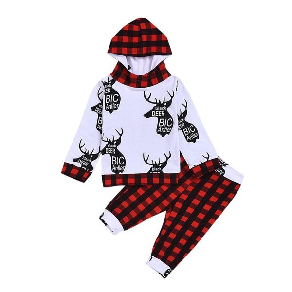 newborn infant baby christmas cartoon deer plaid long sleeve hooded plaid pant my first christmas girl clothes outfits, White
newborn infant baby christmas cartoon deer plaid long sleeve hooded plaid pant my first christmas girl clothes outfits, White