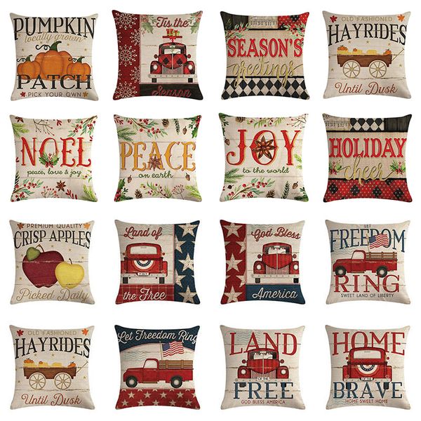 45x45 square pillow cover pumpkin cushion case toss pillowcase pillows christmas style car pattern pillow case decor
45x45 square pillow cover pumpkin cushion case toss pillowcase pillows christmas style car pattern pillow case decor