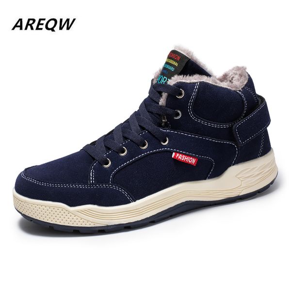 2019 outdoor to help mountaineering cotton shoes men's large size winter warm plus velvet non-slip hiking men's boots, Black
2019 outdoor to help mountaineering cotton shoes men's large size winter warm plus velvet non-slip hiking men's boots, Black