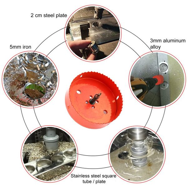 m42 1pc opener drill bit cutter holesaw 140mm drilling hole saw for aluminum iron stainless steel plate metal plate
m42 1pc opener drill bit cutter holesaw 140mm drilling hole saw for aluminum iron stainless steel plate metal plate