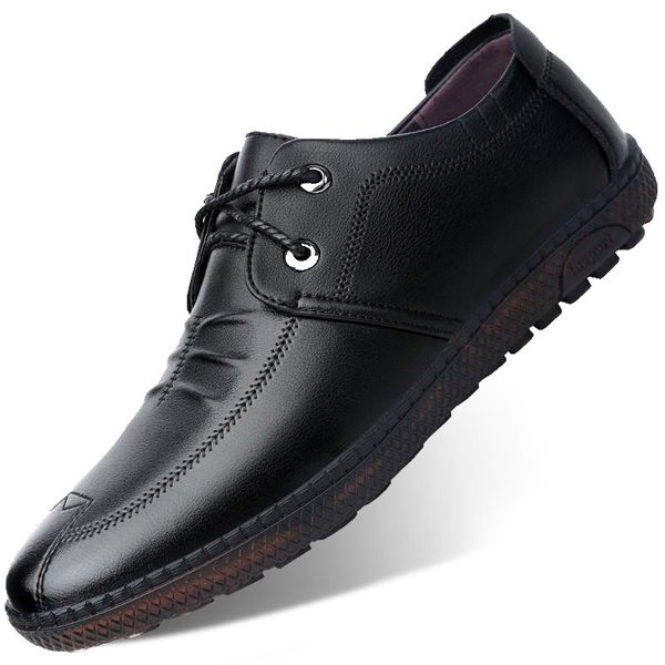 spring new men business casual shoes korean fashion sewing flats breathable lace up/ loafer wear-resistant flats, Black
spring new men business casual shoes korean fashion sewing flats breathable lace up/ loafer wear-resistant flats, Black