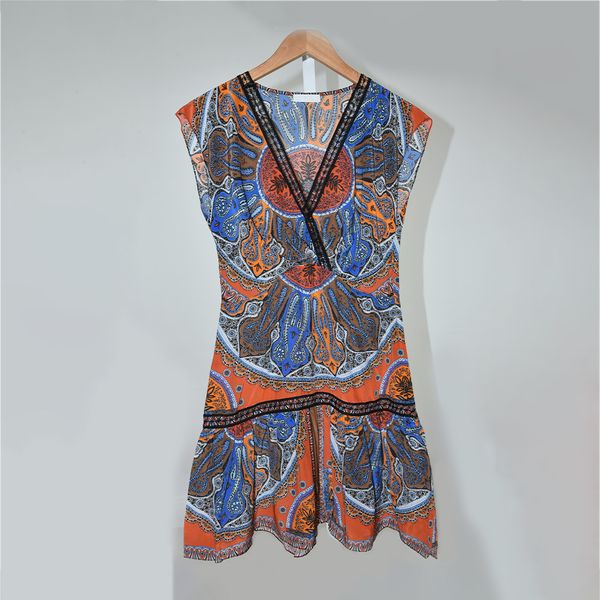 2019 spring summer print sleeveless v neck panelled mini dresses women fashion dress may2221n3140, Black;gray
2019 spring summer print sleeveless v neck panelled mini dresses women fashion dress may2221n3140, Black;gray