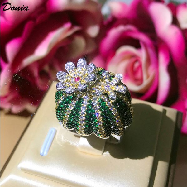 donia jewelry ring rotating cactus full of zircon rings european and american creative rings men and women hand gifts, Silver
donia jewelry ring rotating cactus full of zircon rings european and american creative rings men and women hand gifts, Silver