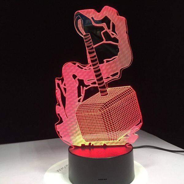 avengers alliance new thor hammer 3d led night lamp movie anime figure night light creative children's bedroom bedside lamp
avengers alliance new thor hammer 3d led night lamp movie anime figure night light creative children's bedroom bedside lamp