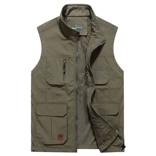 multi pocket mesh thin summer men vest with many pockets casual pgrapher work outerwear sleeveless jacket male waistcoat, Black;white
multi pocket mesh thin summer men vest with many pockets casual pgrapher work outerwear sleeveless jacket male waistcoat, Black;white
