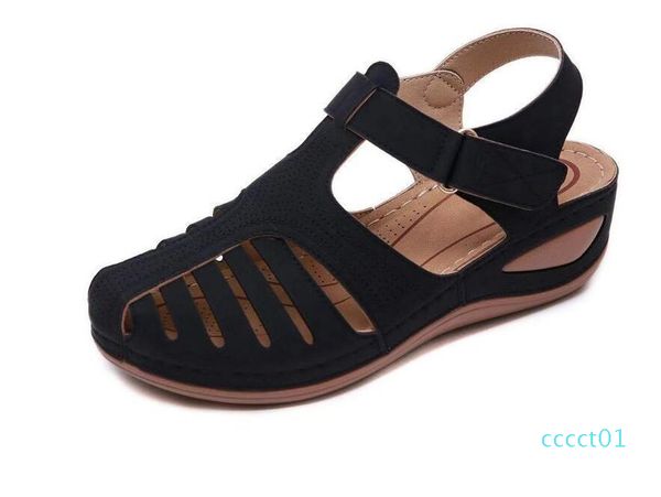 woman 2020 summer leather vintage sandals buckle casual sewing women retro sandalias female ladies platform shoes ct1, Black
woman 2020 summer leather vintage sandals buckle casual sewing women retro sandalias female ladies platform shoes ct1, Black