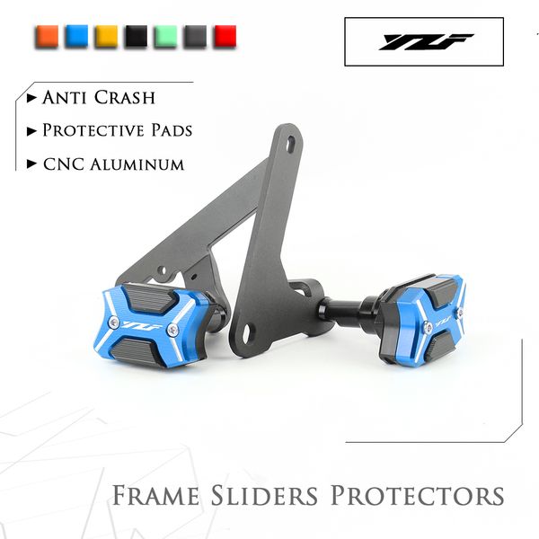 motorcycle cnc frame slider crash pads protector guards plug for yamaha yzf600 yzf r6 2017-2018
motorcycle cnc frame slider crash pads protector guards plug for yamaha yzf600 yzf r6 2017-2018