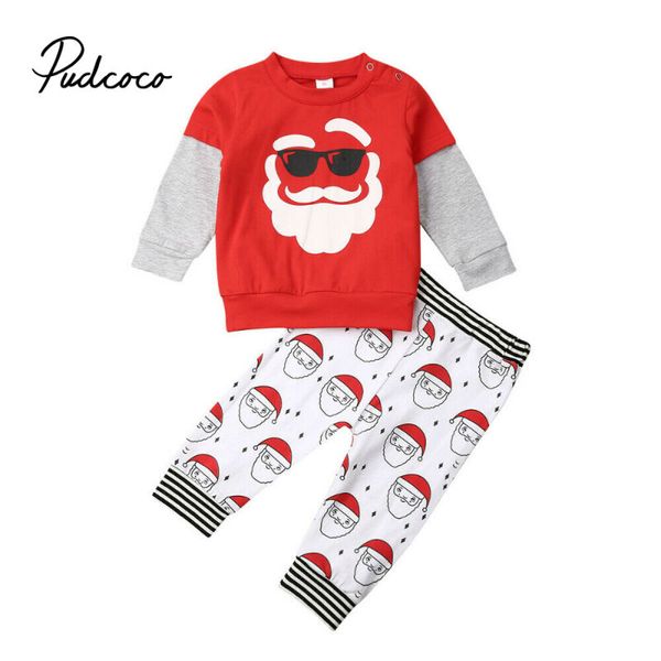 christmas santa baby infant boys girls o-neck cotton +striped pants outfits christmas baby newborn romper, White
christmas santa baby infant boys girls o-neck cotton +striped pants outfits christmas baby newborn romper, White