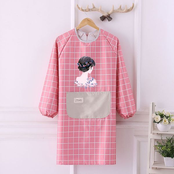 new cute waterproof and oil-proof apron fashion female long-sleeved erasable household kitchen apron
new cute waterproof and oil-proof apron fashion female long-sleeved erasable household kitchen apron