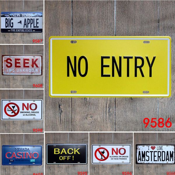 no entry no smoking back off modern plaque metal tin signs car bar cafe home decor wall stickers metal warning sign plates
no entry no smoking back off modern plaque metal tin signs car bar cafe home decor wall stickers metal warning sign plates