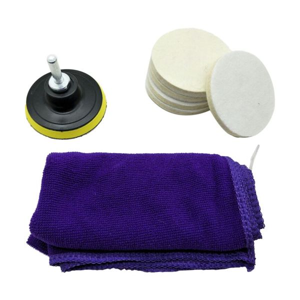 8pc 3inch 75mm felt polishing pad windscreen scratch repair glass polishing kit
8pc 3inch 75mm felt polishing pad windscreen scratch repair glass polishing kit