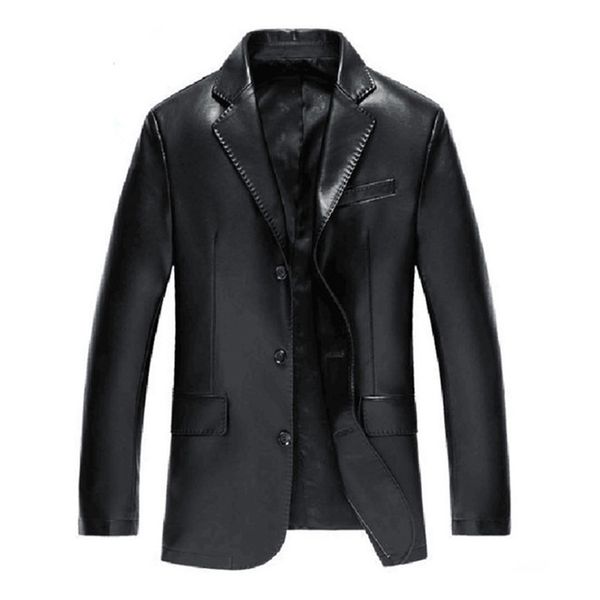 men's fur & faux brand pu leather jacket men autumn winter casual mens jackets solid clothes soft motorcycle outerwear jaqueta masculin, Black
men's fur & faux brand pu leather jacket men autumn winter casual mens jackets solid clothes soft motorcycle outerwear jaqueta masculin, Black