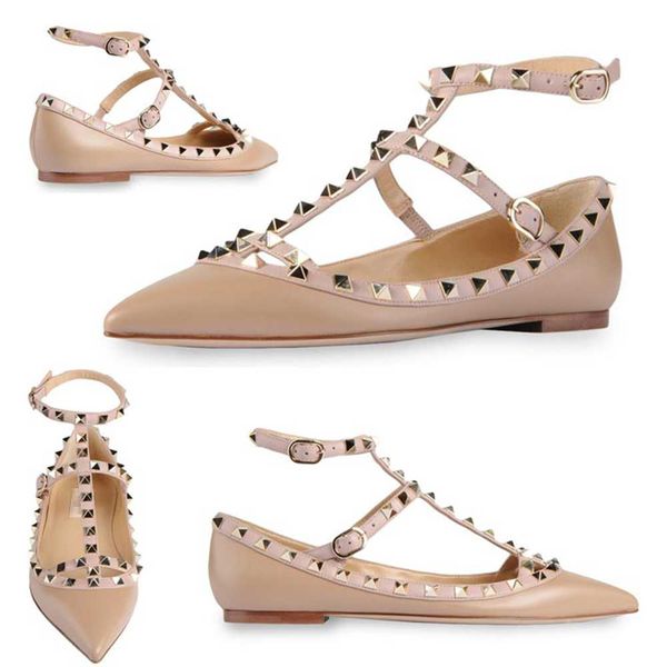designer brand classic pointed toe women's shoes ankle straps dress shoes leather rivets sandals women studded strappy size 33-43, Black
designer brand classic pointed toe women's shoes ankle straps dress shoes leather rivets sandals women studded strappy size 33-43, Black