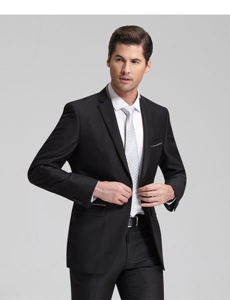 tpsaade new fashion men 2 pieces suit for wedding groom prom suit jacket men blazer slim fit one button blazer, White;black
tpsaade new fashion men 2 pieces suit for wedding groom prom suit jacket men blazer slim fit one button blazer, White;black