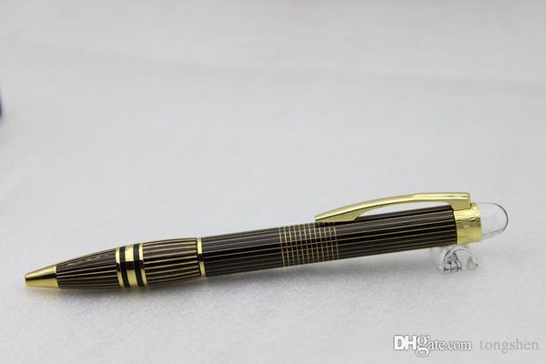 luxury pen star mb pen metal gold stripe lattice ballpoint pen school and office supplie pens for writing, Blue;orange
luxury pen star mb pen metal gold stripe lattice ballpoint pen school and office supplie pens for writing, Blue;orange