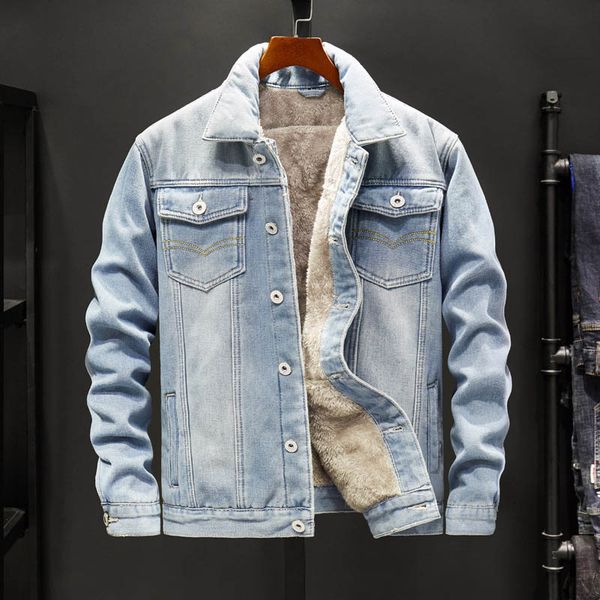 luxury mens designer denim jacket leisure trend locomotive windproof clothes wind fashion jacket comfortable wild outdoor sports denimcoat, Black;brown 
luxury mens designer denim jacket leisure trend locomotive windproof clothes wind fashion jacket comfortable wild outdoor sports denimcoat, Black;brown