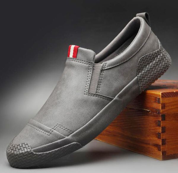 2020 spring new design fashion men slip-on leather casual shoes trend shoes man leather cool loafers flats, Black
2020 spring new design fashion men slip-on leather casual shoes trend shoes man leather cool loafers flats, Black