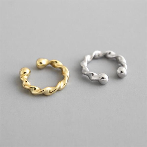 100% 925 sterling silver 1pcs no piercing mobius ear cuff clip on earrings for women
100% 925 sterling silver 1pcs no piercing mobius ear cuff clip on earrings for women