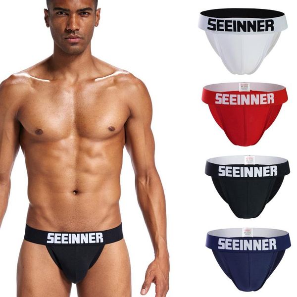 men's underwear briefs 2020 boys casual stitching letters cotton triangle briefs calzoncillos transparentes hombre, Black;white
men's underwear briefs 2020 boys casual stitching letters cotton triangle briefs calzoncillos transparentes hombre, Black;white