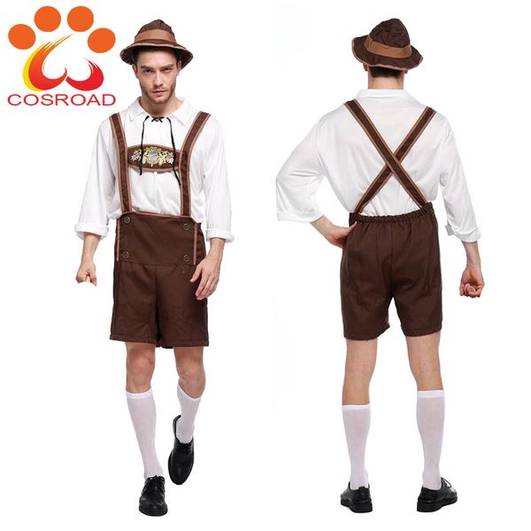 cosroad german oktoberfest cosplay men bavarian octoberfest festival beer cosplay suit halloween party costumes, Black;red
cosroad german oktoberfest cosplay men bavarian octoberfest festival beer cosplay suit halloween party costumes, Black;red