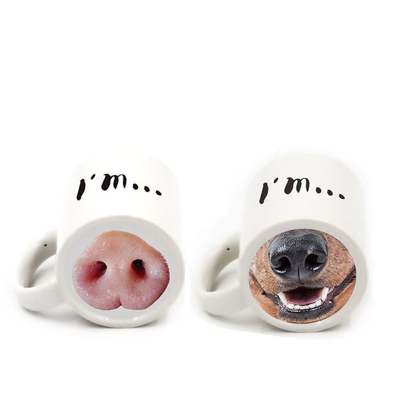 смешные собаки нос кружки керамические чашки для животных pet drinkware doggy style керамика кружки кофейные чашки свободный dhl xd21724
смешные собаки нос кружки керамические чашки для животных pet drinkware doggy style керамика кружки кофейные чашки свободный dhl xd21724