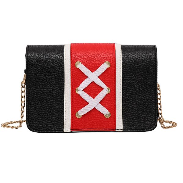 new korean version of xiao fang bag litchi stripe splicing ms. single shoulder oblique span woman
new korean version of xiao fang bag litchi stripe splicing ms. single shoulder oblique span woman