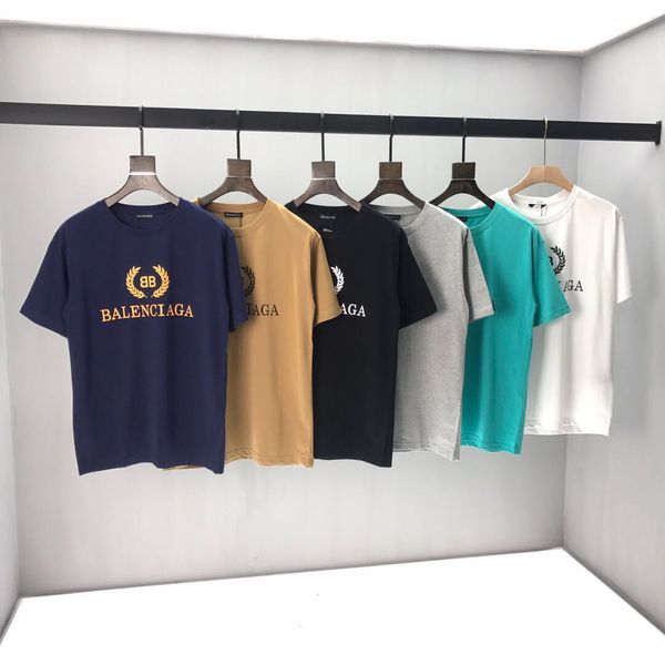 2020ss Mens конструктора рубашки Summer Tops повседневные футболки для мужчин Женщины с коротким рукавом рубашки Марка одежды Письмо с печатным рисунком Tees Crew Neck
2020ss Mens конструктора рубашки Summer Tops повседневные футболки для мужчин Женщины с коротким рукавом рубашки Марка одежды Письмо с печатным рисунком Tees Crew Neck