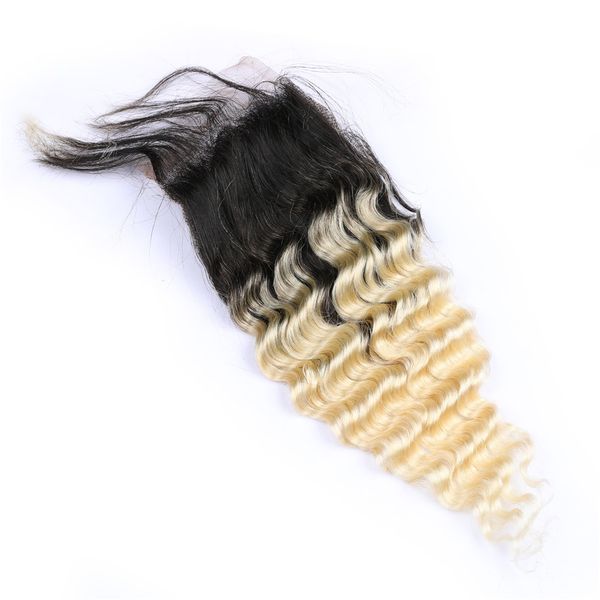 deep wave blonde ombre hair lace closure two tone 1b 613 dark roots deep wave curly human hair closure brazilian virgin hair, Black
deep wave blonde ombre hair lace closure two tone 1b 613 dark roots deep wave curly human hair closure brazilian virgin hair, Black