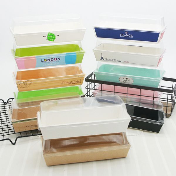 11 colors rectangular sandwich packaging boxes cake bread snack bakery packing box with plastic clear lids
11 colors rectangular sandwich packaging boxes cake bread snack bakery packing box with plastic clear lids