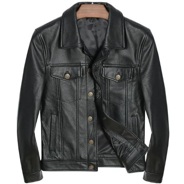 2018 classic style motorcycling genuine leather jackets men slim male motor sheepskin jacket men's clothes plus size 5xl 6xl, Black
2018 classic style motorcycling genuine leather jackets men slim male motor sheepskin jacket men's clothes plus size 5xl 6xl, Black