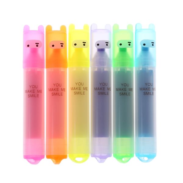 6pcs/set creative capacity fluorescent pen mark 6 color pen graffiti creative stationery markers refill highlight pastel drawing, Black;red
6pcs/set creative capacity fluorescent pen mark 6 color pen graffiti creative stationery markers refill highlight pastel drawing, Black;red
