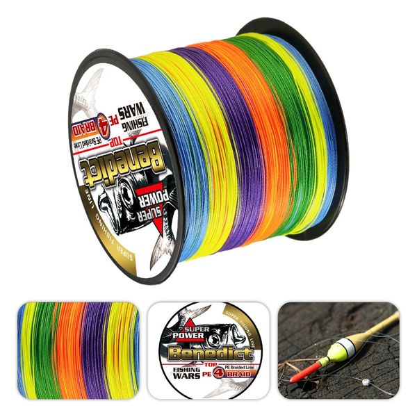 super strong rainbow 500m braided wires 100% pe fiber fishing line spectra multi-color 4 strands 6lb-80lb multifilament line
super strong rainbow 500m braided wires 100% pe fiber fishing line spectra multi-color 4 strands 6lb-80lb multifilament line