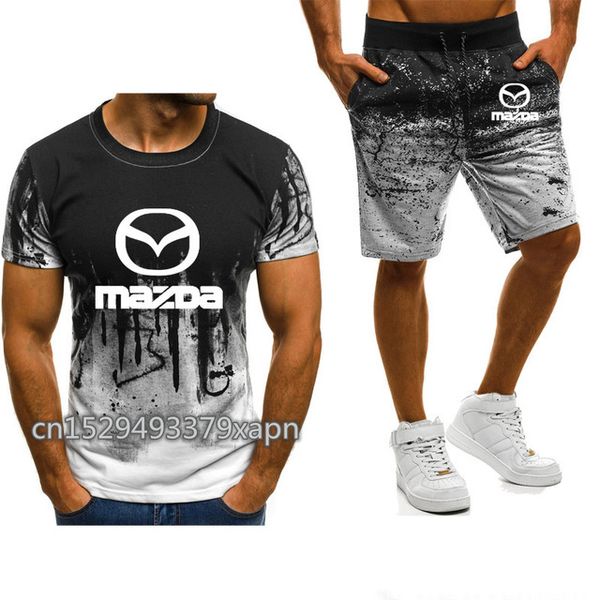 summer men's short sleeve for mazda car logo printed casual gradient cotton mens suit t-shirt+pants suit 2pcs e, Gray
summer men's short sleeve for mazda car logo printed casual gradient cotton mens suit t-shirt+pants suit 2pcs e, Gray