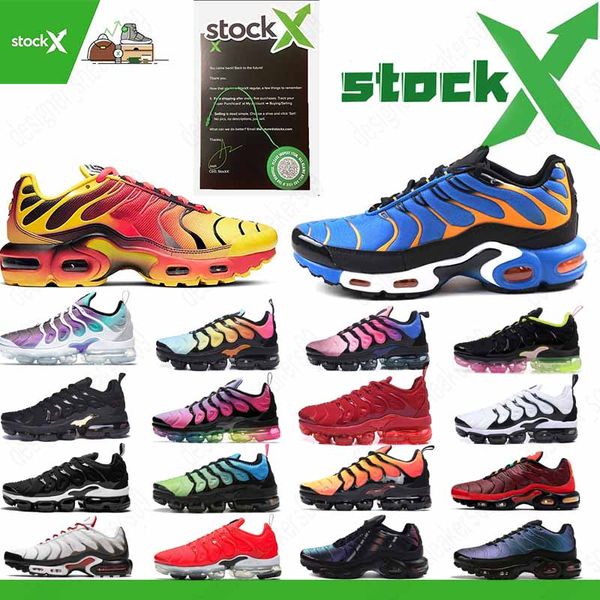 2020 stock x vapors tn plus midnight navy black volt mens running shoes air cushion designer sports sneakers mens trainers maxes size 36-46
2020 stock x vapors tn plus midnight navy black volt mens running shoes air cushion designer sports sneakers mens trainers maxes size 36-46