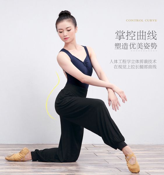 cotton dance yoga full length pants ladies harem pants wide leg trousers high waist loose bloomers girls taichi, Black
cotton dance yoga full length pants ladies harem pants wide leg trousers high waist loose bloomers girls taichi, Black