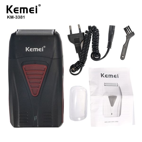 kemei electric shaver beard with trimmer male rechargeable cordless shaver twin blade reciprocating beard razor barber trimmer
kemei electric shaver beard with trimmer male rechargeable cordless shaver twin blade reciprocating beard razor barber trimmer